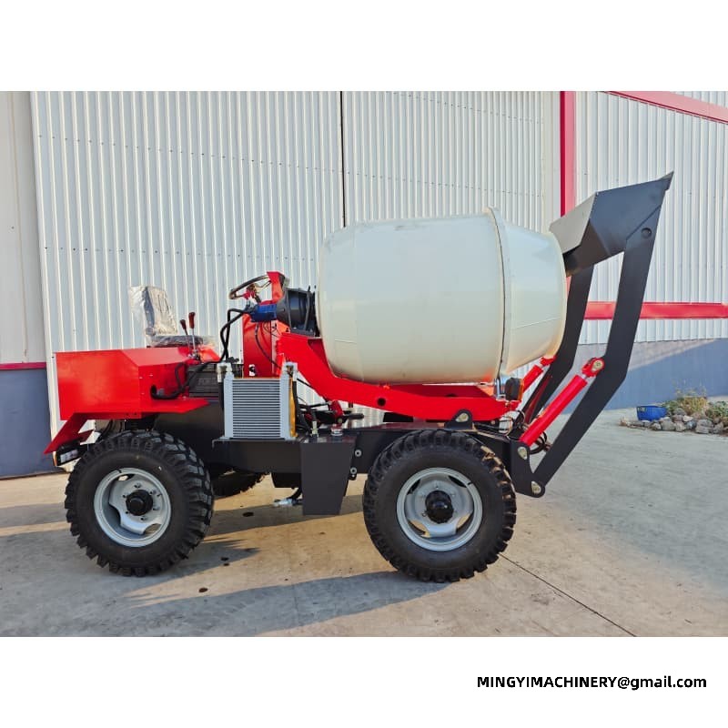 Small Capacity Self Loading Mixer