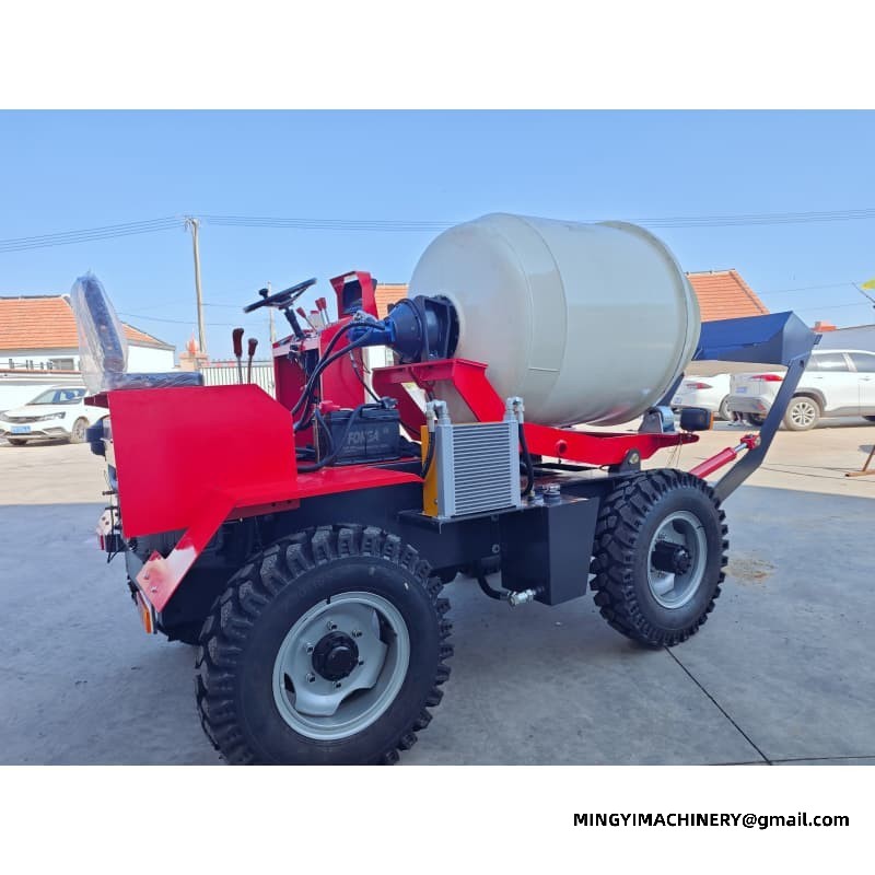 Heavy Duty Self Loading Cement Truck