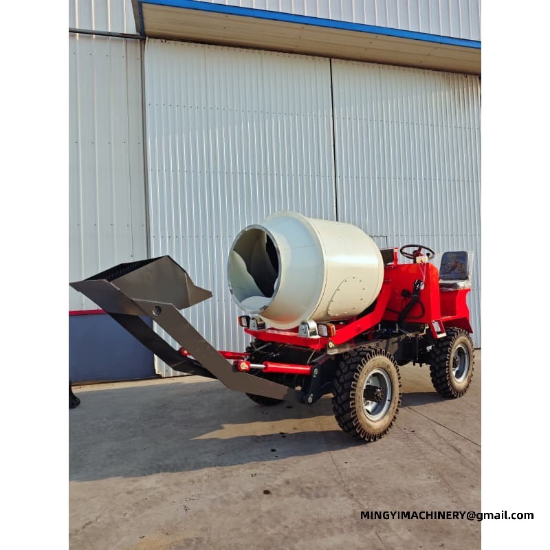 Tunnel Self Loading Concrete Truck