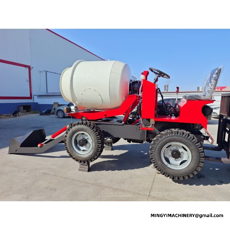 Export Standard Self Loading Mixer, CE Certified Concrete Truck, CKD Assembly