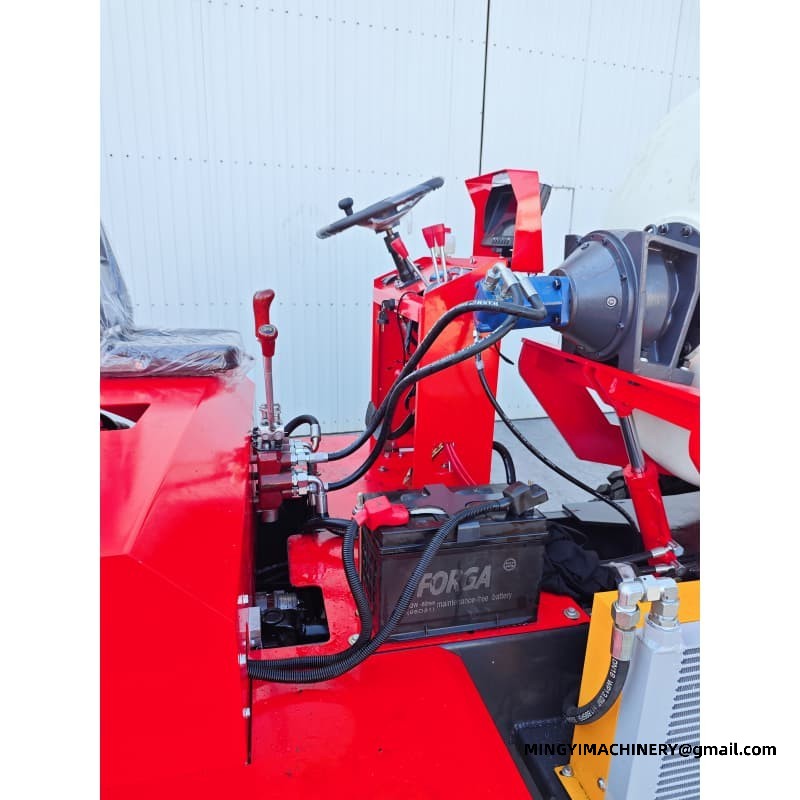Export Standard Self Loading Mixer, CE Certified Concrete Truck, CKD Assembly