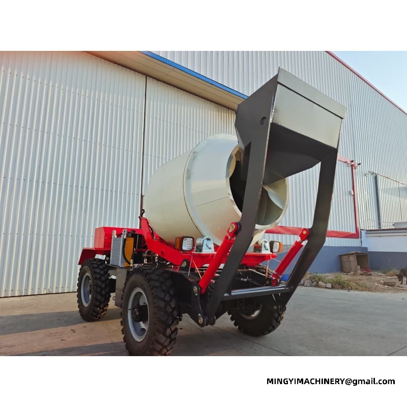 Export Standard Self Loading Mixer, CE Certified Concrete Truck, CKD Assembly