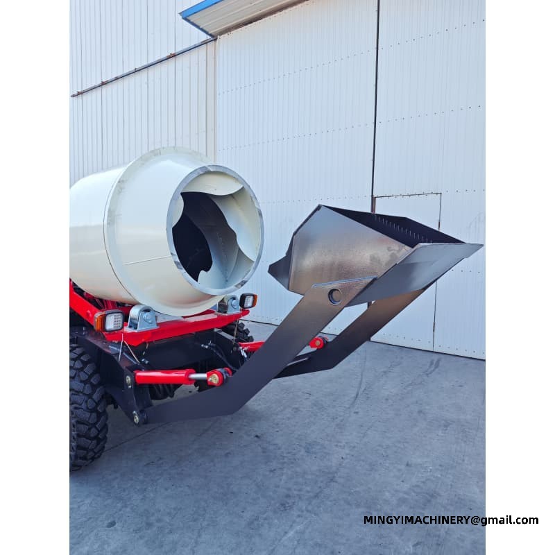 All-in-One Mobile Cement Mixer