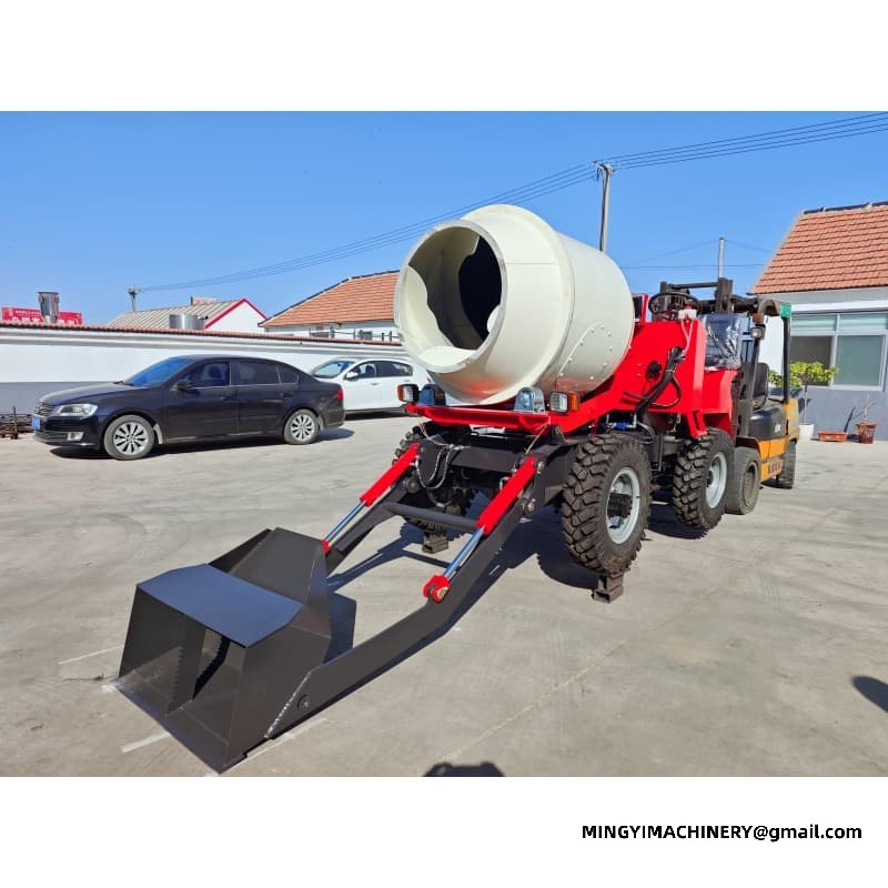 All-in-One Mobile Cement Mixer