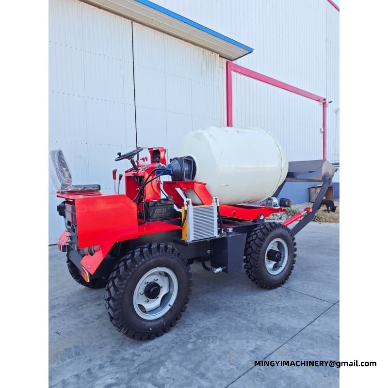 0.8m3 Self Loading Concrete Mixer, 0.8 Cubic Meter Self Loader, 0.8m³ Mixer