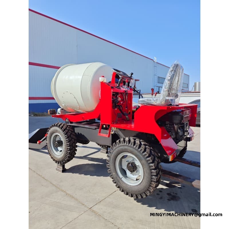 4WD Self Loading Concrete Mixer, 4x4 Self Loader Truck, Four Wheel Drive Mixer