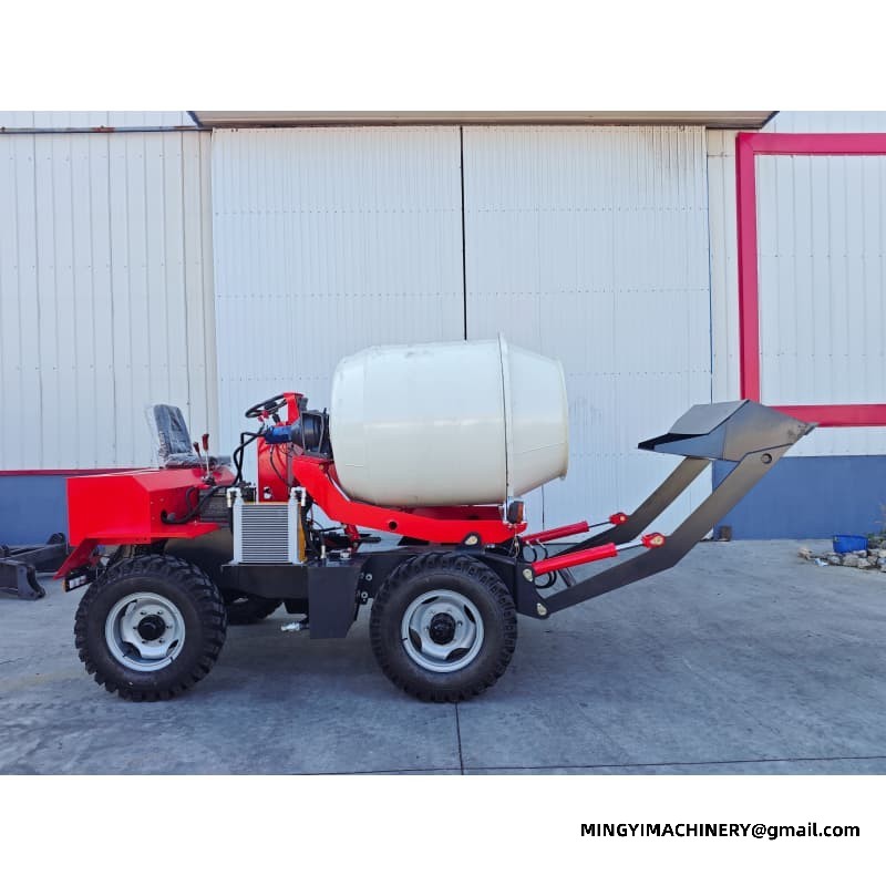 4WD Self Loading Concrete Mixer, 4x4 Self Loader Truck, Four Wheel Drive Mixer