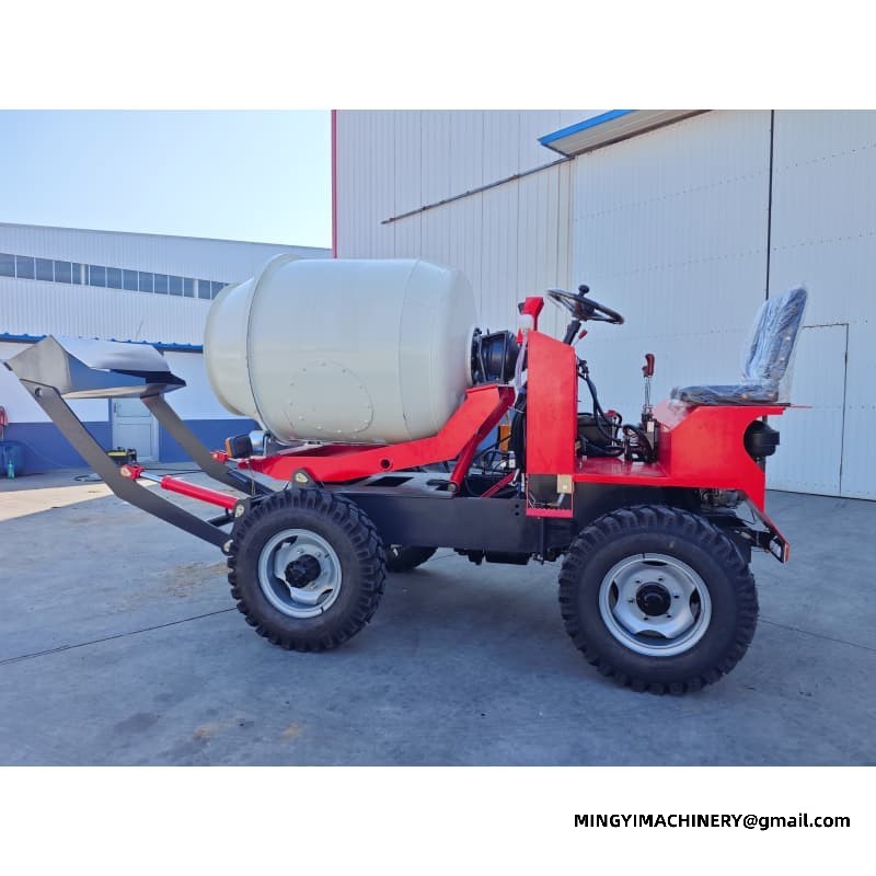 4WD Self Loading Concrete Mixer, 4x4 Self Loader Truck, Four Wheel Drive Mixer