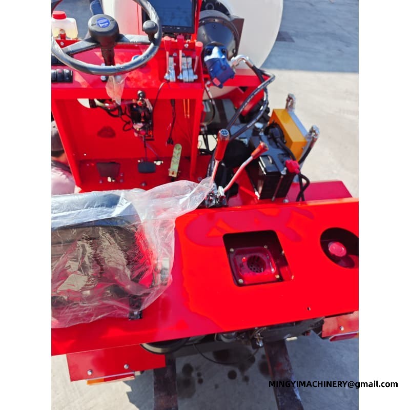  0.8m³ 4x4 Concrete Mixer