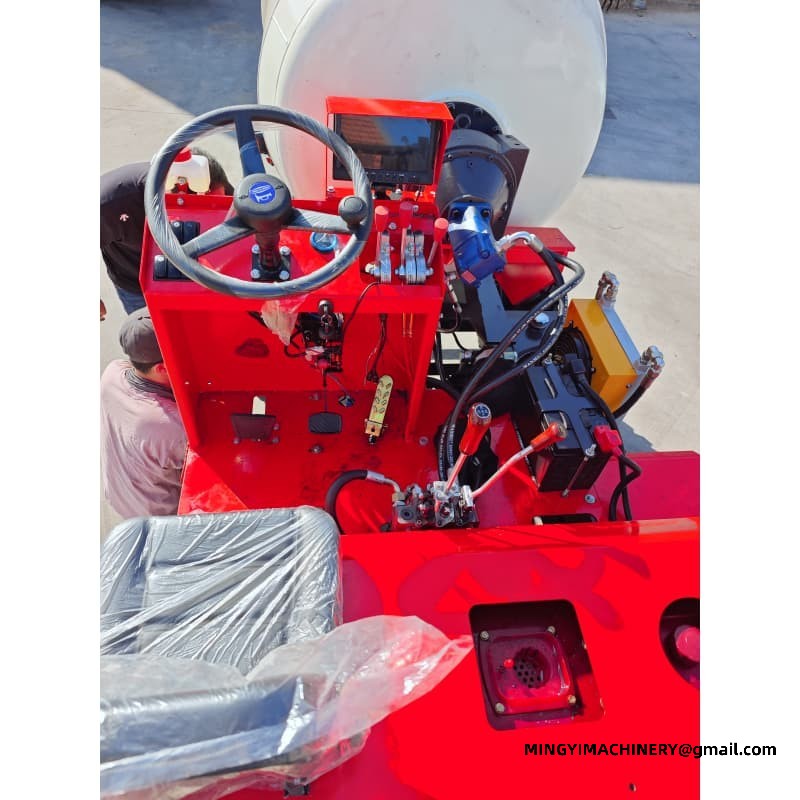  Shovel Feeding 0.8m³ Mixer