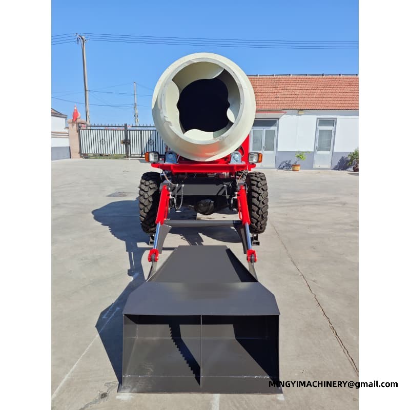 Hydraulic Tipping 0.8m3 Concrete Mixer