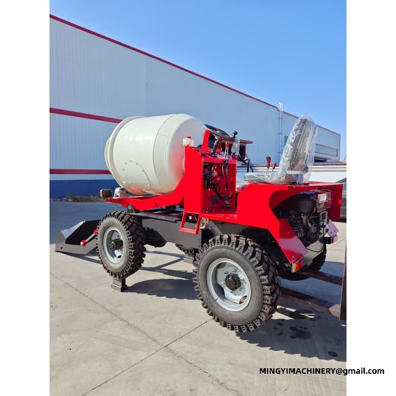 Mini 0.8m3 Self Loading Concrete Truck, Micro 0.8m³ Mixer, Compact Self Loader