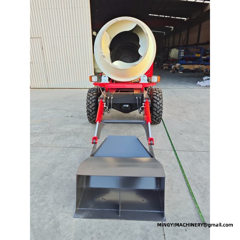 Mini 0.8m3 Self Loading Concrete Truck, Micro 0.8m³ Mixer, Compact Self Loader