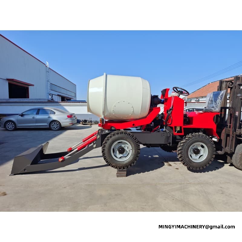 China 0.8m3 4WD Self Loading Mixer Manufacturer, Factory Direct 0.8m³ Mixer, Supplier