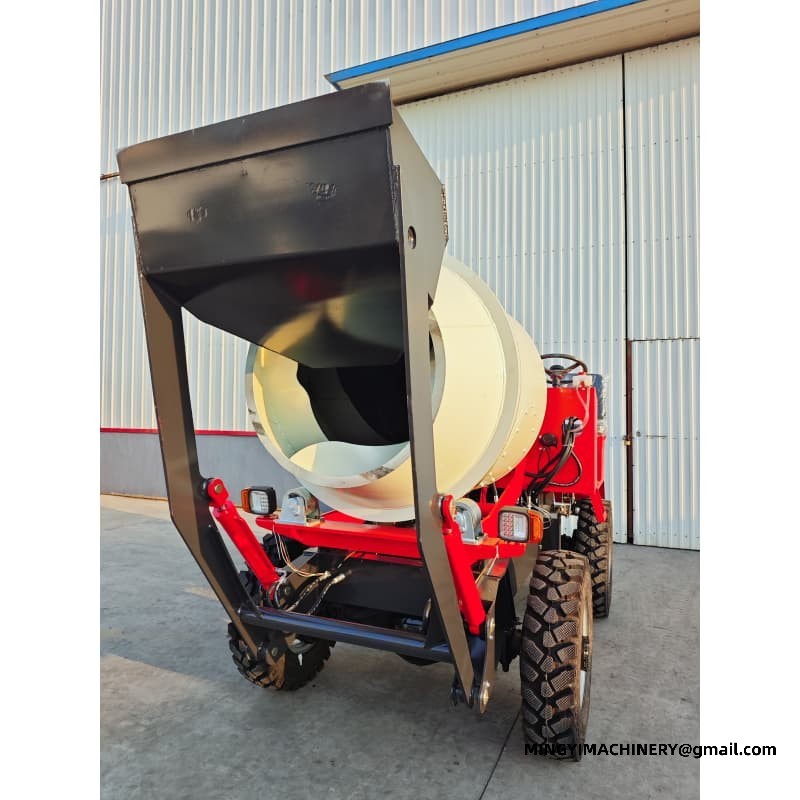 China 0.8m3 4WD Self Loading Mixer Manufacturer