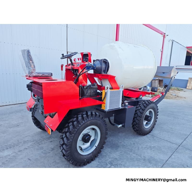 China 0.8m3 4WD Self Loading Mixer Manufacturer