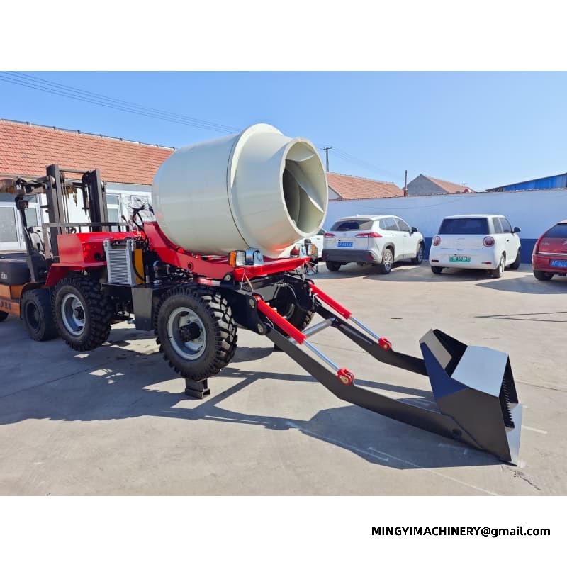  Affordable 0.8m³ Concrete Truck