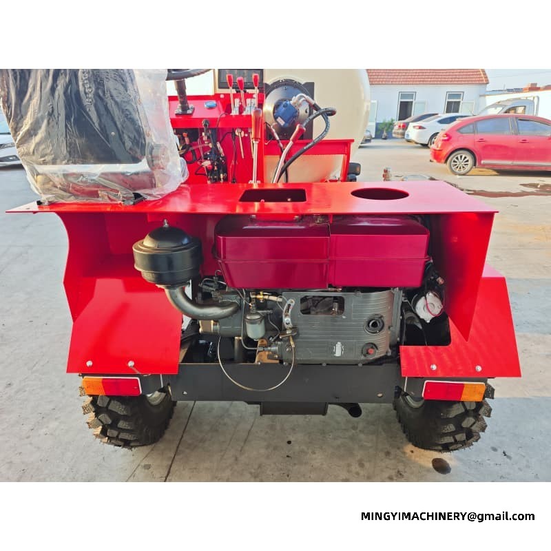 Low Clearance 0.8m3 Concrete Mixer