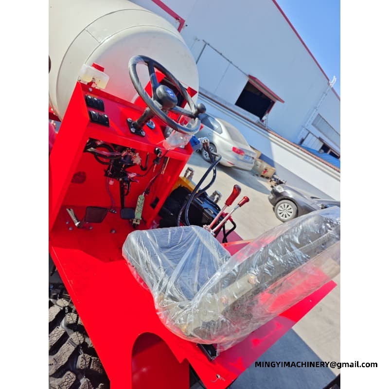 0.8m3 Road Construction Self Loader, Canal Paving 0.8m³ Mixer, Ditch Lining Truck